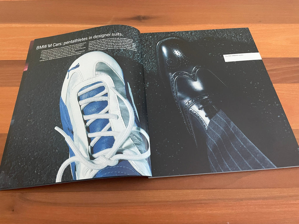 BMW-E60 M5, E63 & E64 M6, 2007-Dealership-Sales-Brochure