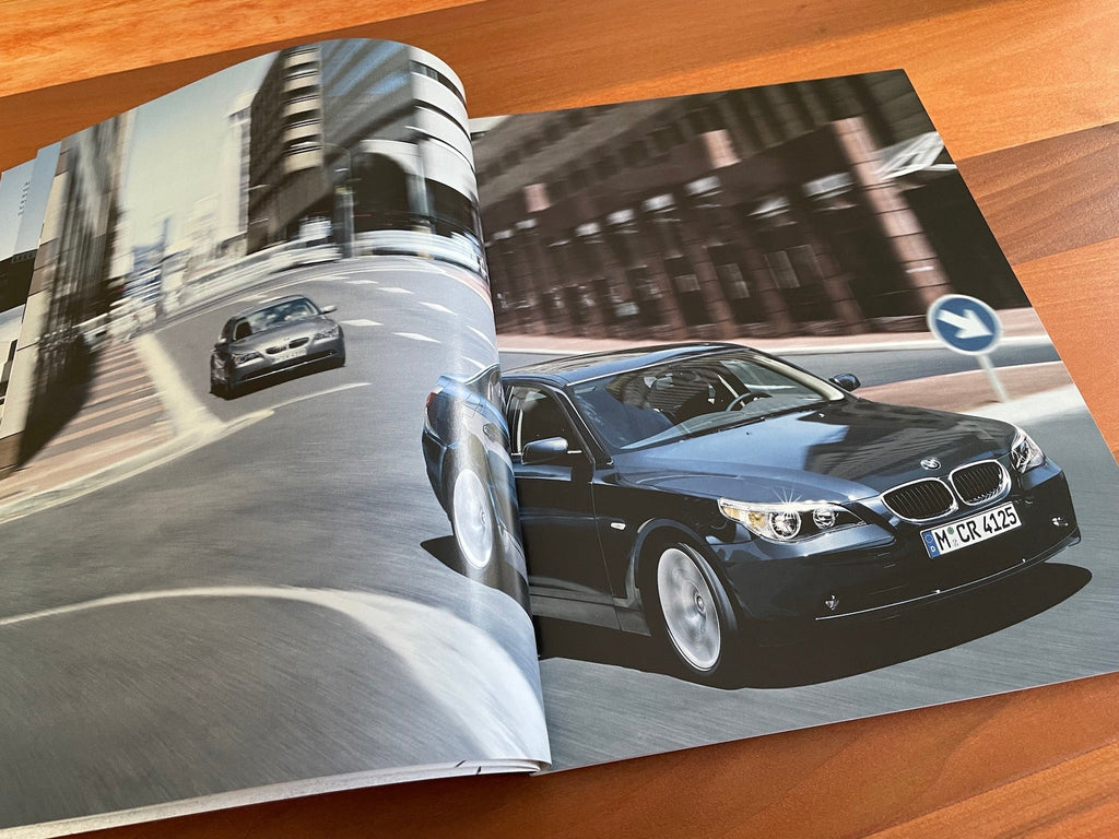BMW-E60 Sedan, 2006-Dealership-Sales-Brochure