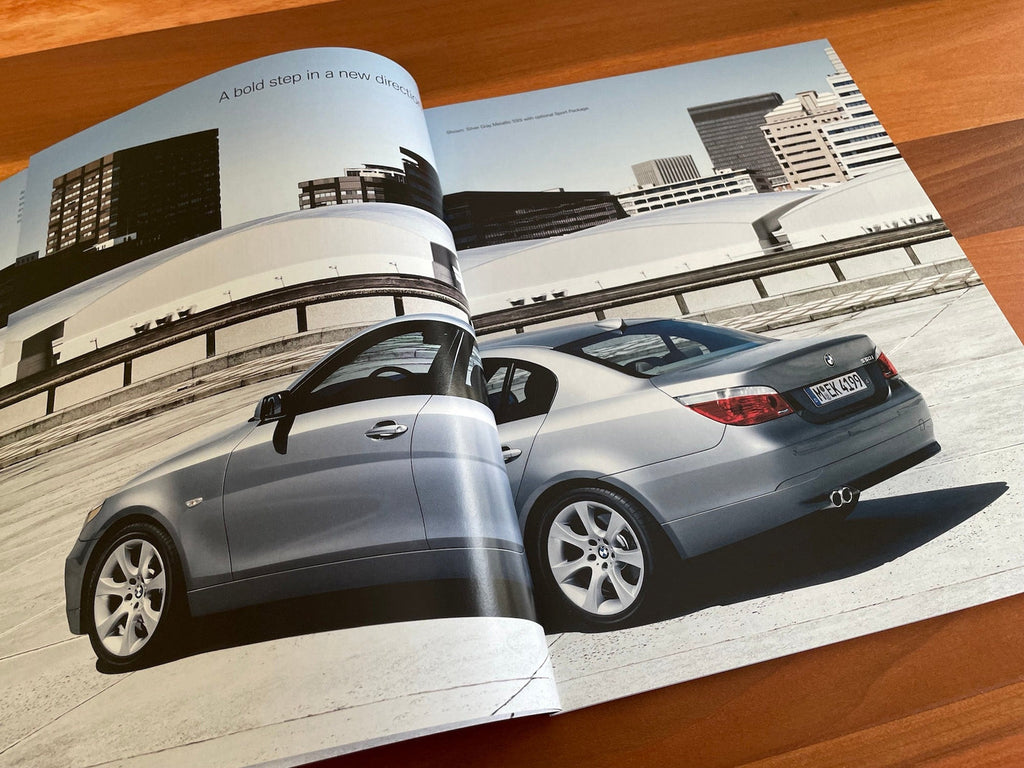 BMW-E60 Sedan, 2006-Dealership-Sales-Brochure