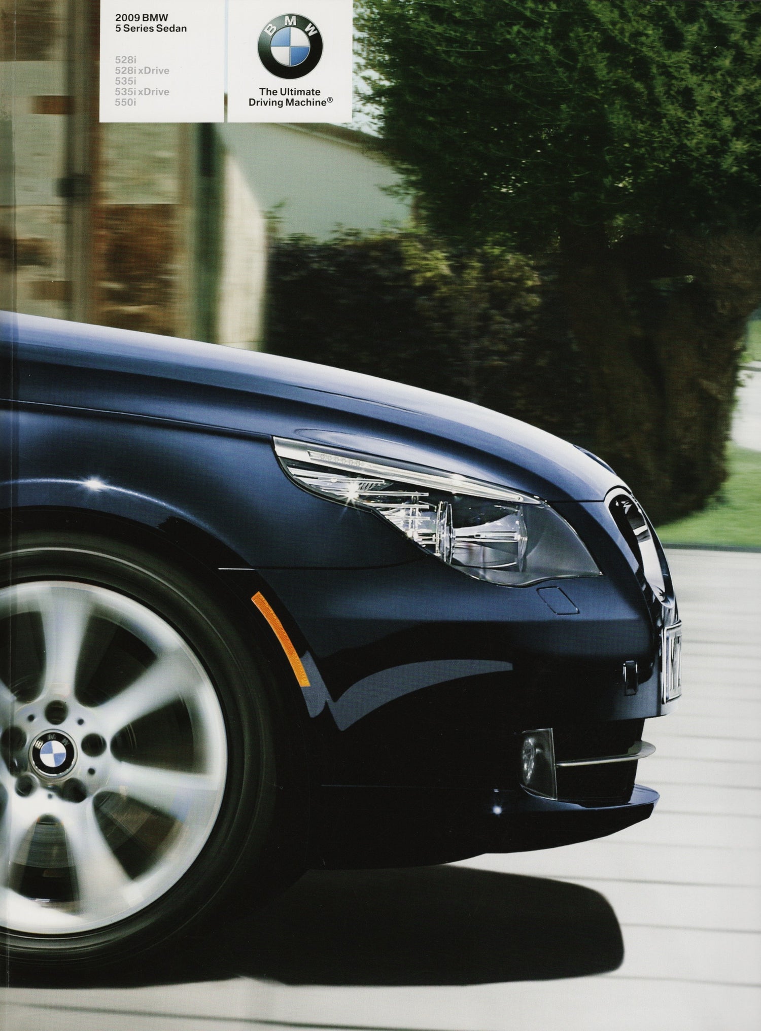 BMW-E60 Sedan, 2009 a-Dealership-Sales-Brochure