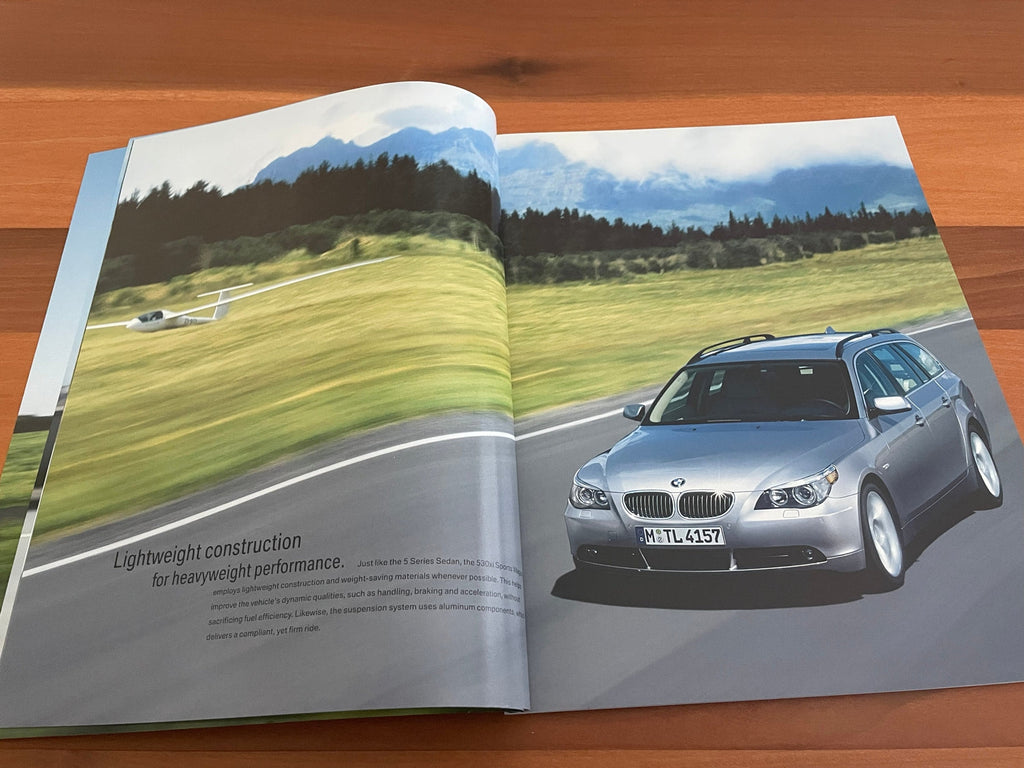 BMW-E61 Touring, 2006-Dealership-Sales-Brochure