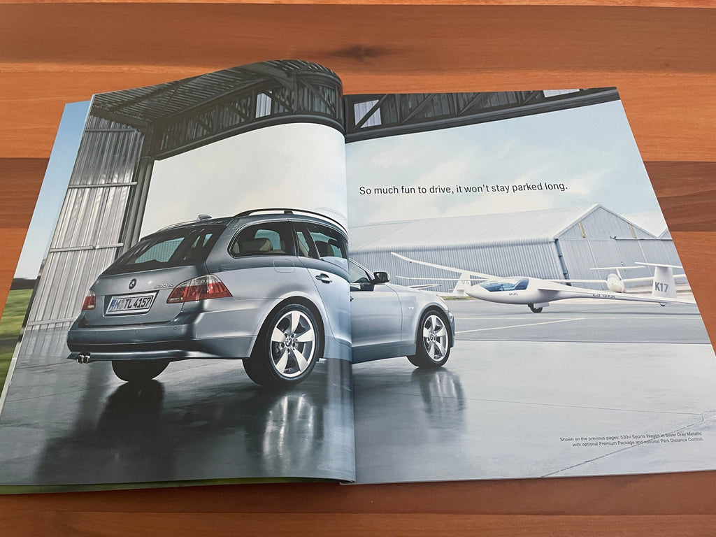 BMW-E61 Touring, 2006-Dealership-Sales-Brochure