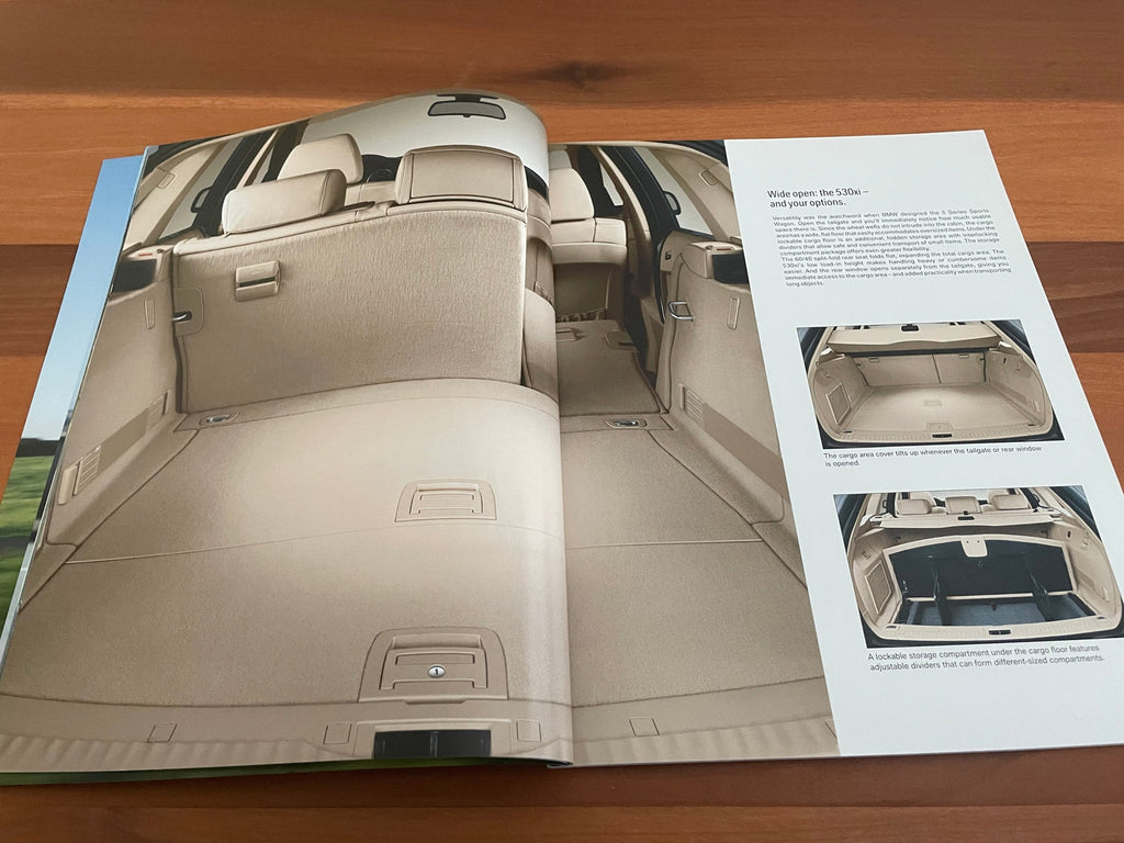 BMW-E61 Touring, 2006-Dealership-Sales-Brochure