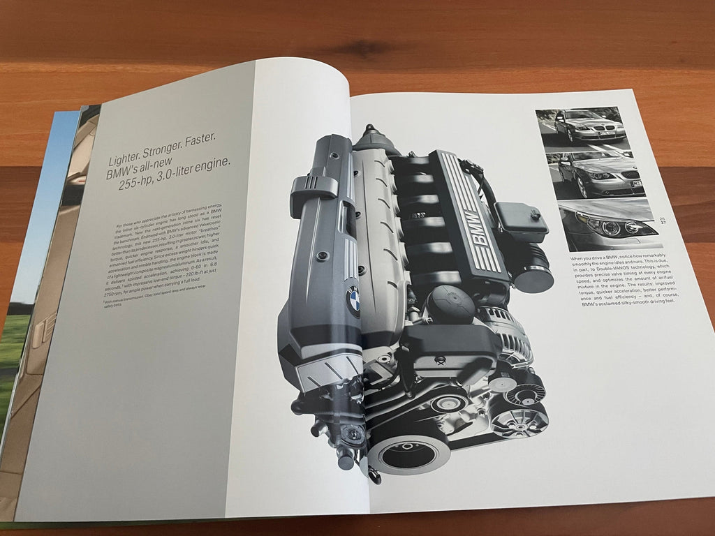 BMW-E61 Touring, 2006-Dealership-Sales-Brochure