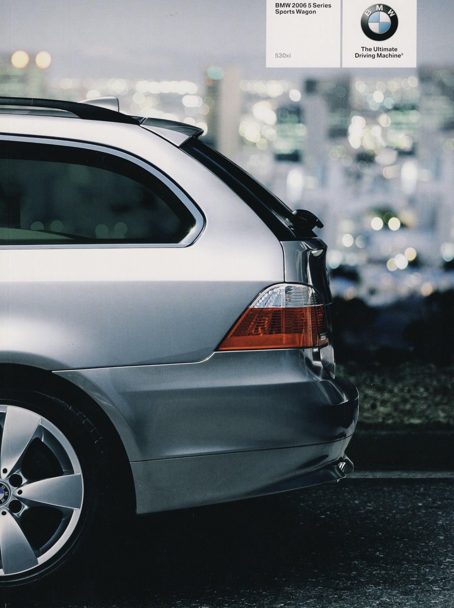 BMW-E61 Touring, 2006-Dealership-Sales-Brochure