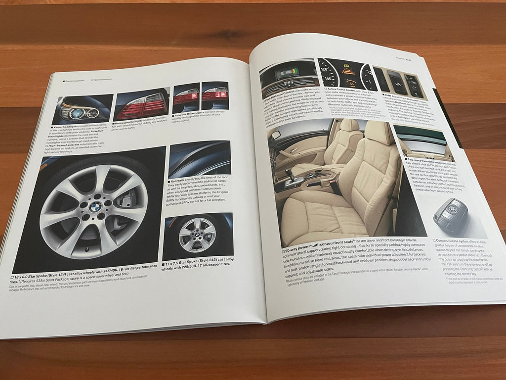 BMW-E61 Touring, 2008-Dealership-Sales-Brochure