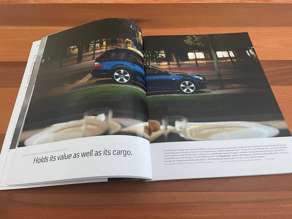 BMW-E61 Touring, 2008-Dealership-Sales-Brochure