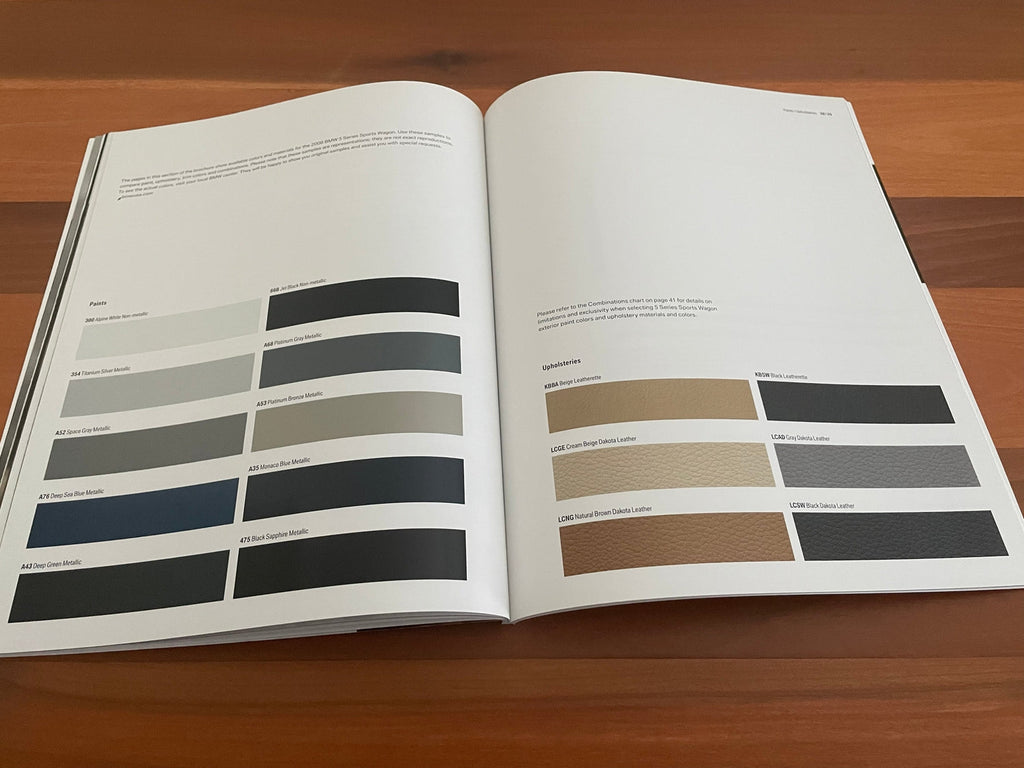 BMW-E61 Touring, 2008-Dealership-Sales-Brochure