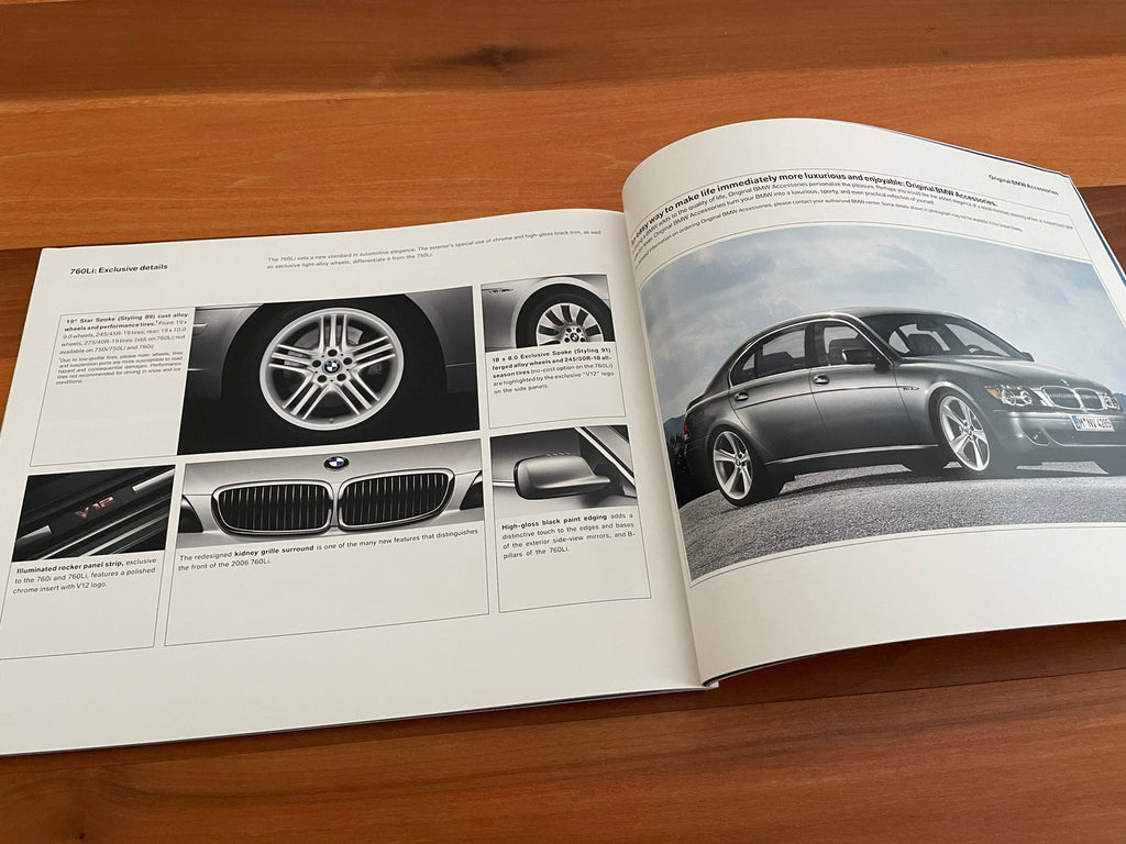 BMW-E65, E66 Sedan, 2006-Dealership-Sales-Brochure