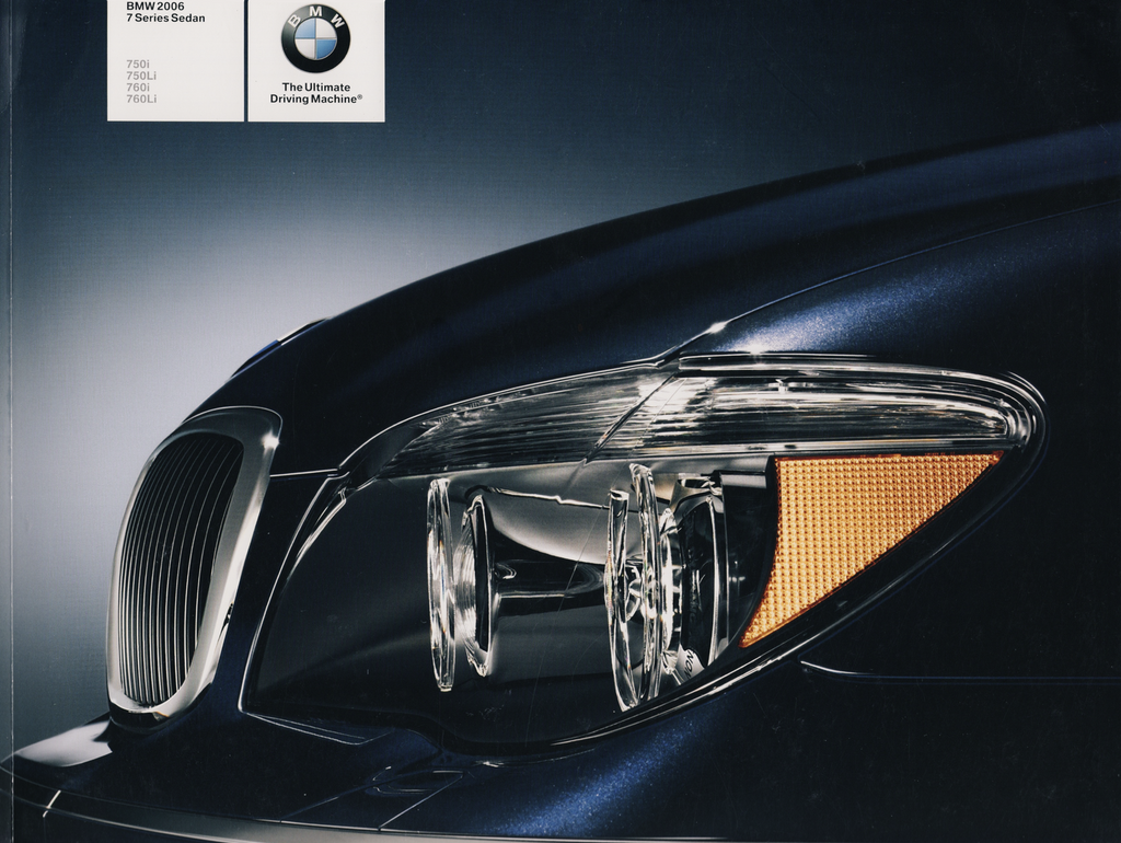 BMW-E65, E66 Sedan, 2006-Dealership-Sales-Brochure