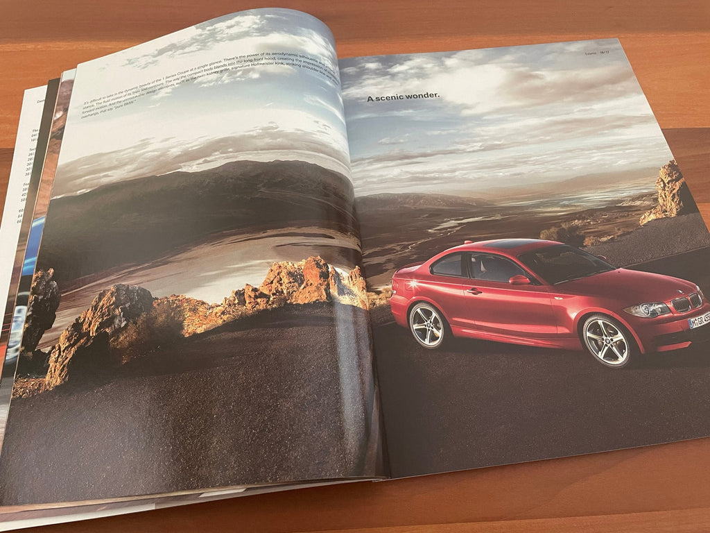 BMW-E82 Coupe, 2008-Dealership-Sales-Brochure