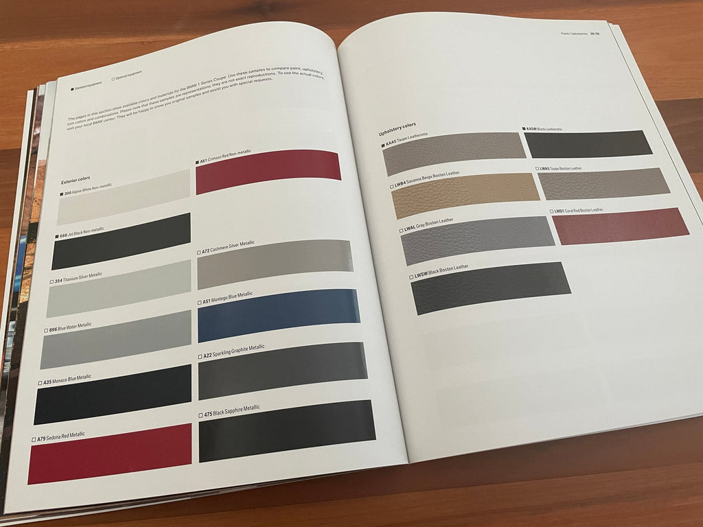 BMW-E82 Coupe, 2008-Dealership-Sales-Brochure