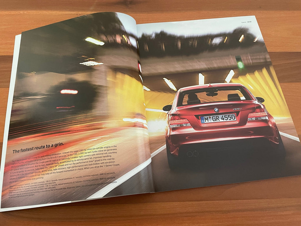 BMW-E82 Coupe, 2008-Dealership-Sales-Brochure