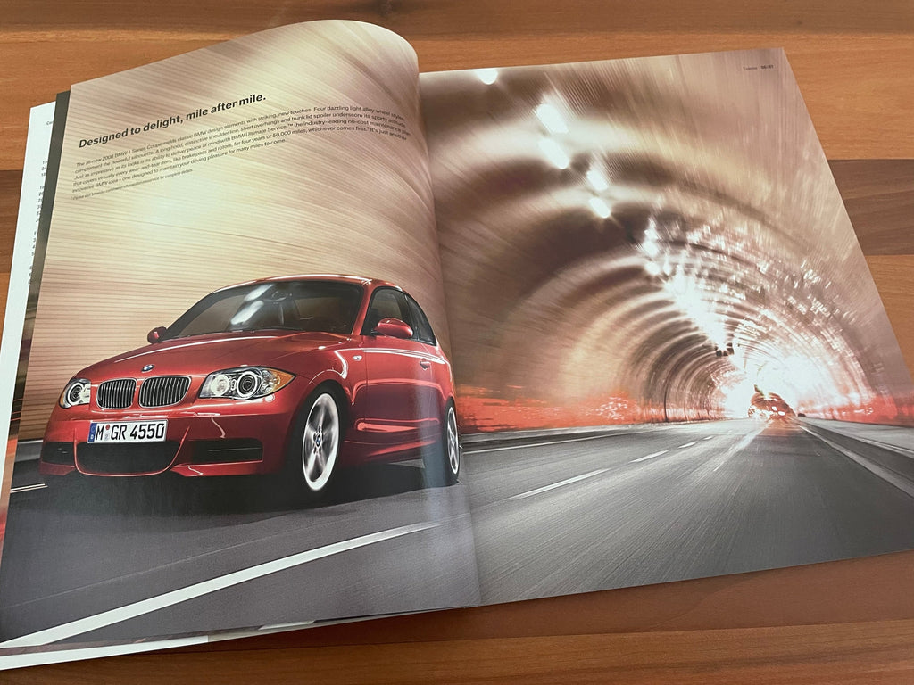 BMW-E82 Coupe, 2008-Dealership-Sales-Brochure