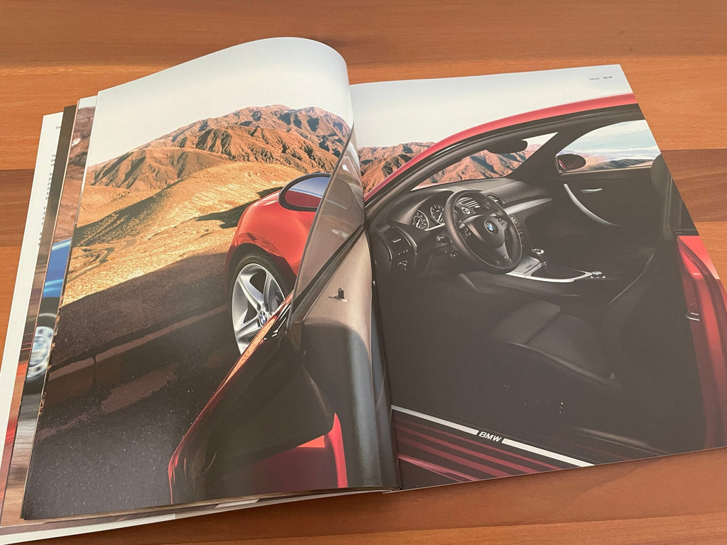 BMW-E82 Coupe, 2008-Dealership-Sales-Brochure