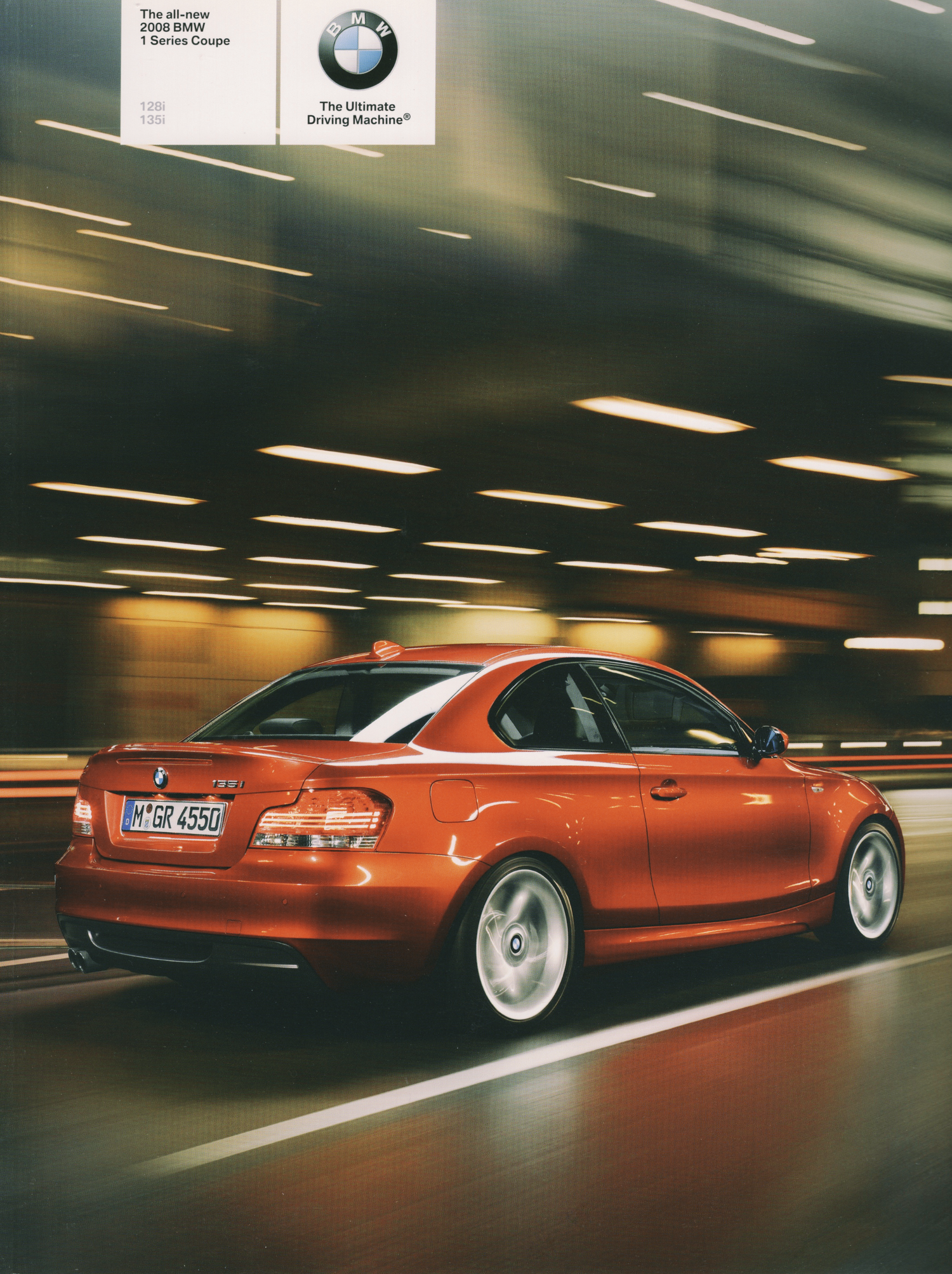 BMW-E82 Coupe, 2008-Dealership-Sales-Brochure