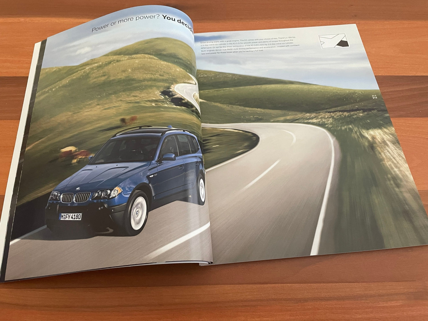 BMW X3 E83 Zubehör Katalog Dezember 2004 NEU Brochure Catalogue Rarität