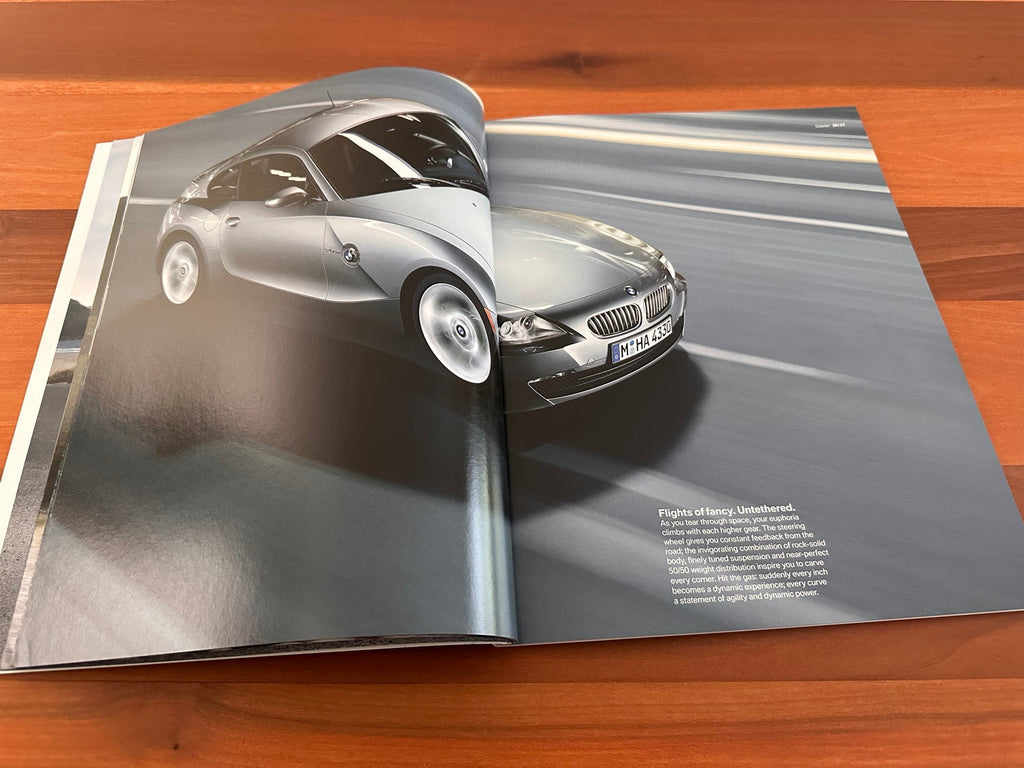 BMW-E85 & E86 Z4, 2008-Dealership-Sales-Brochure