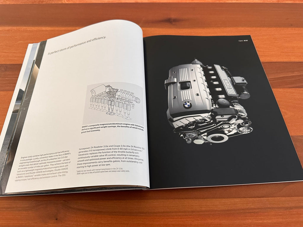 BMW-E85 & E86 Z4, 2008-Dealership-Sales-Brochure