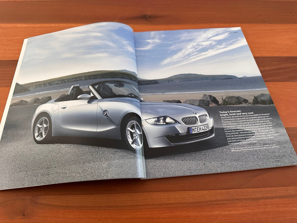 BMW-E85 & E86 Z4, 2008-Dealership-Sales-Brochure