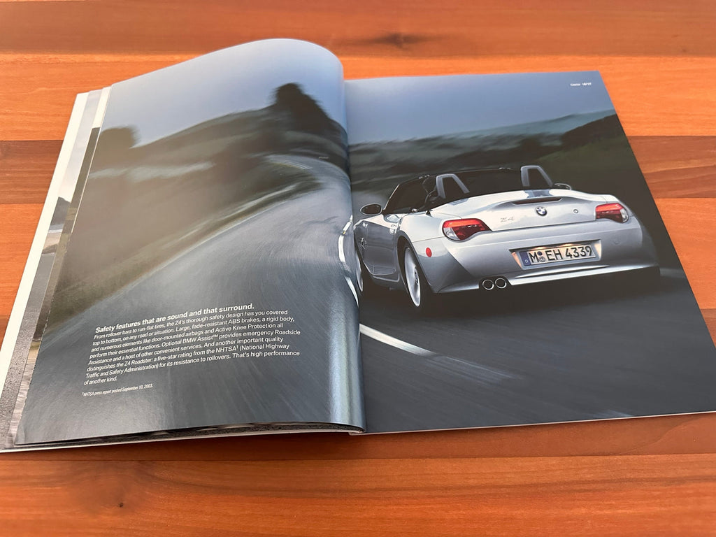 BMW-E85 & E86 Z4, 2008-Dealership-Sales-Brochure