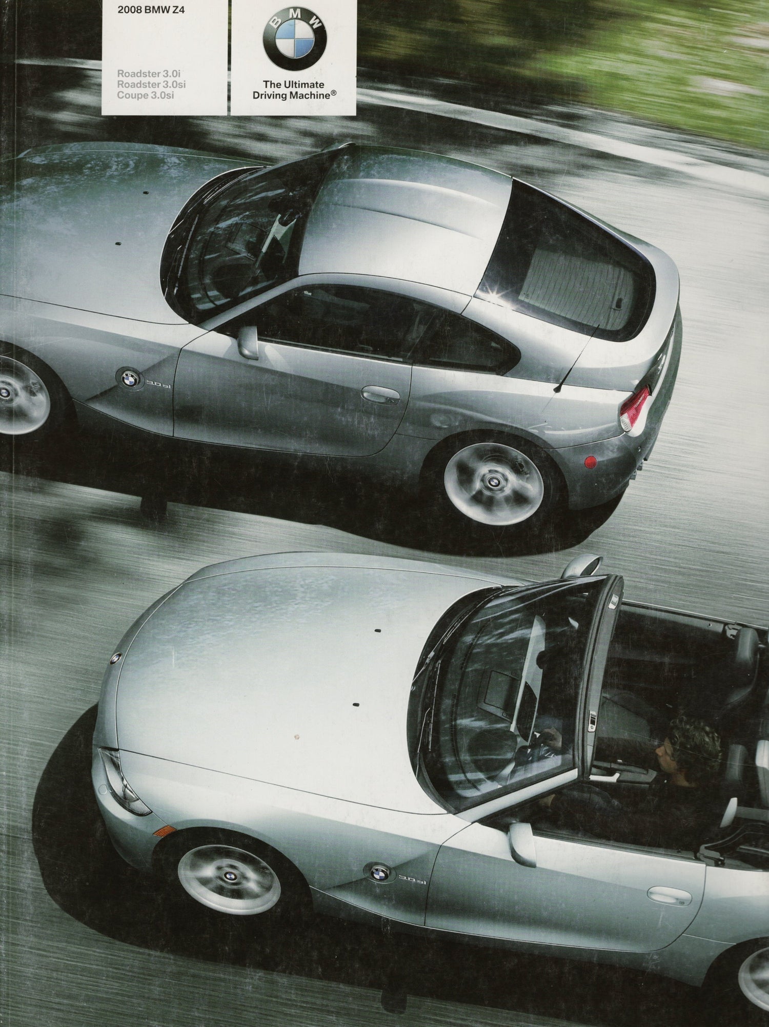 BMW-E85 & E86 Z4, 2008-Dealership-Sales-Brochure