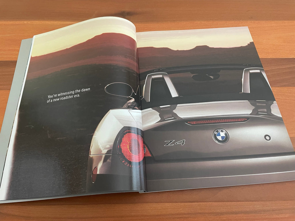 BMW-E85 Z4, 2004-Dealership-Sales-Brochure