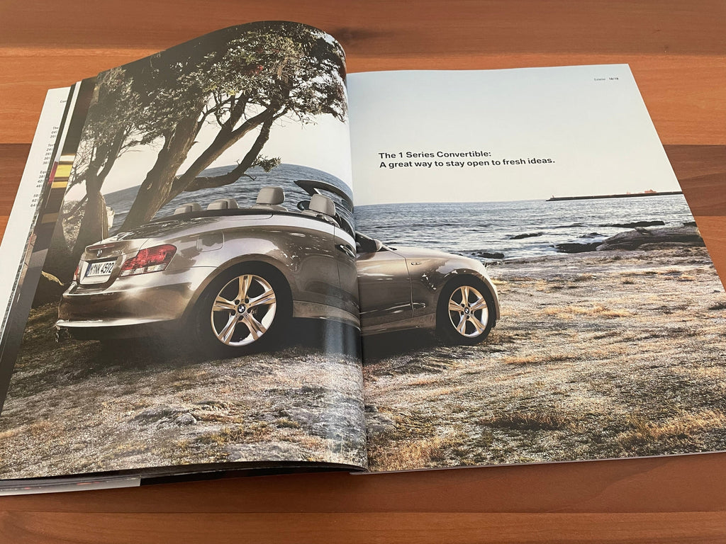 BMW-E88 Convertible, 2008-Dealership-Sales-Brochure