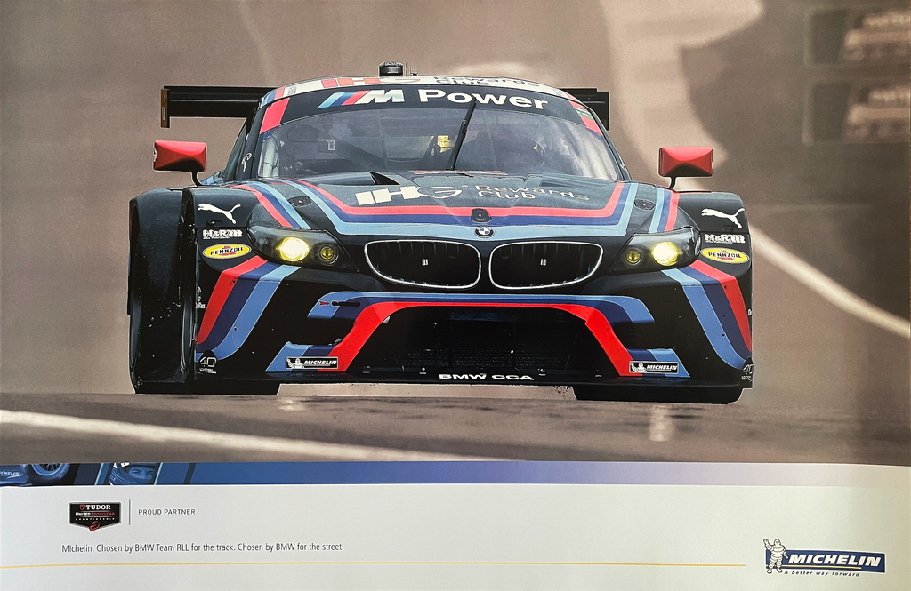 BMW E89 Z4 GTLM Poster