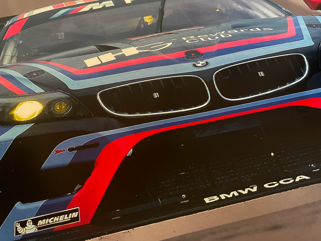 BMW E89 Z4 GTLM Poster