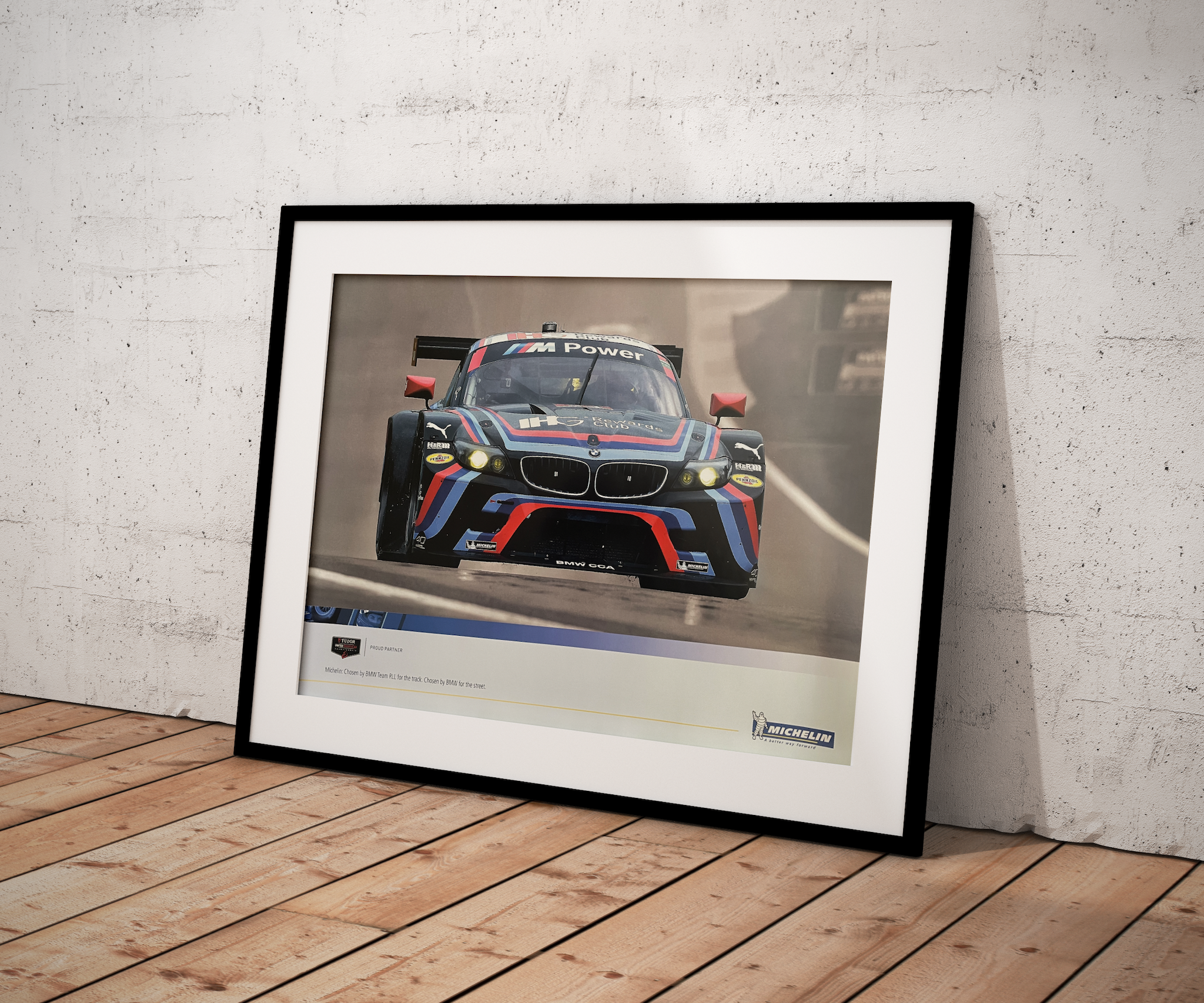 BMW E89 Z4 GTLM Poster