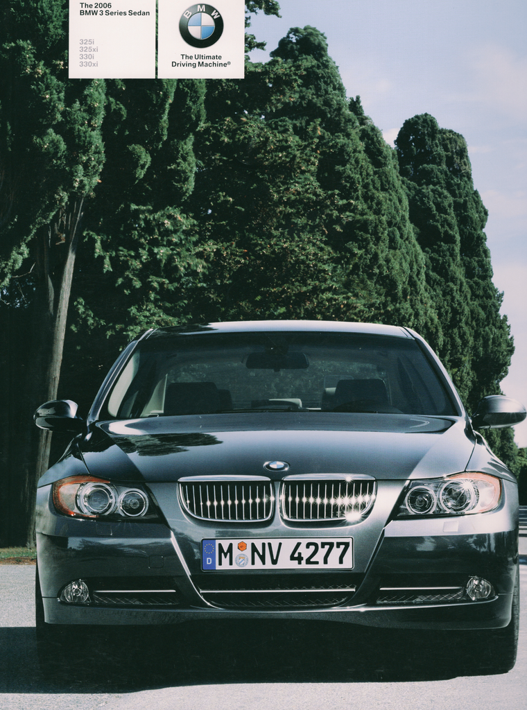 BMW-E90 Sedan, 2006-Dealership-Sales-Brochure