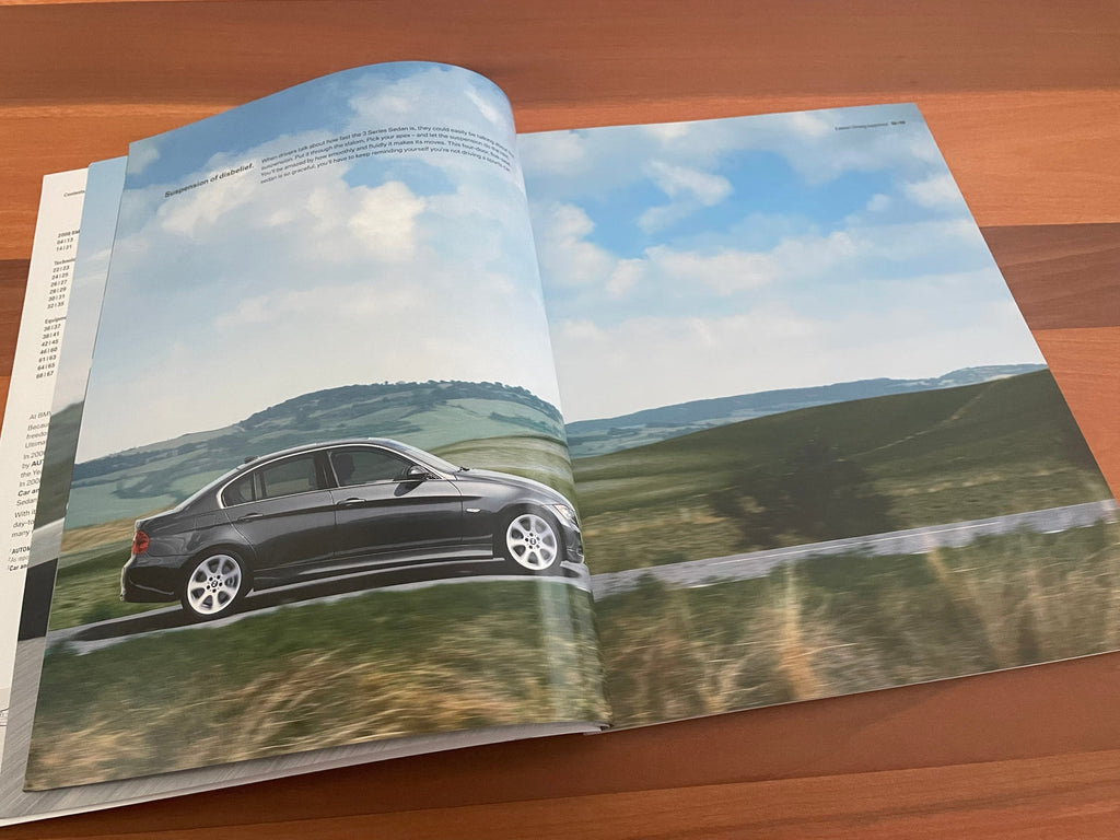 BMW-E90 Sedan, 2006-Dealership-Sales-Brochure