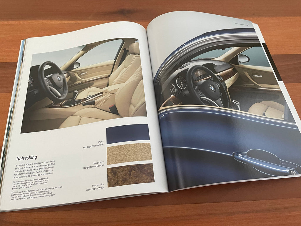 BMW-E90 Sedan, 2006-Dealership-Sales-Brochure