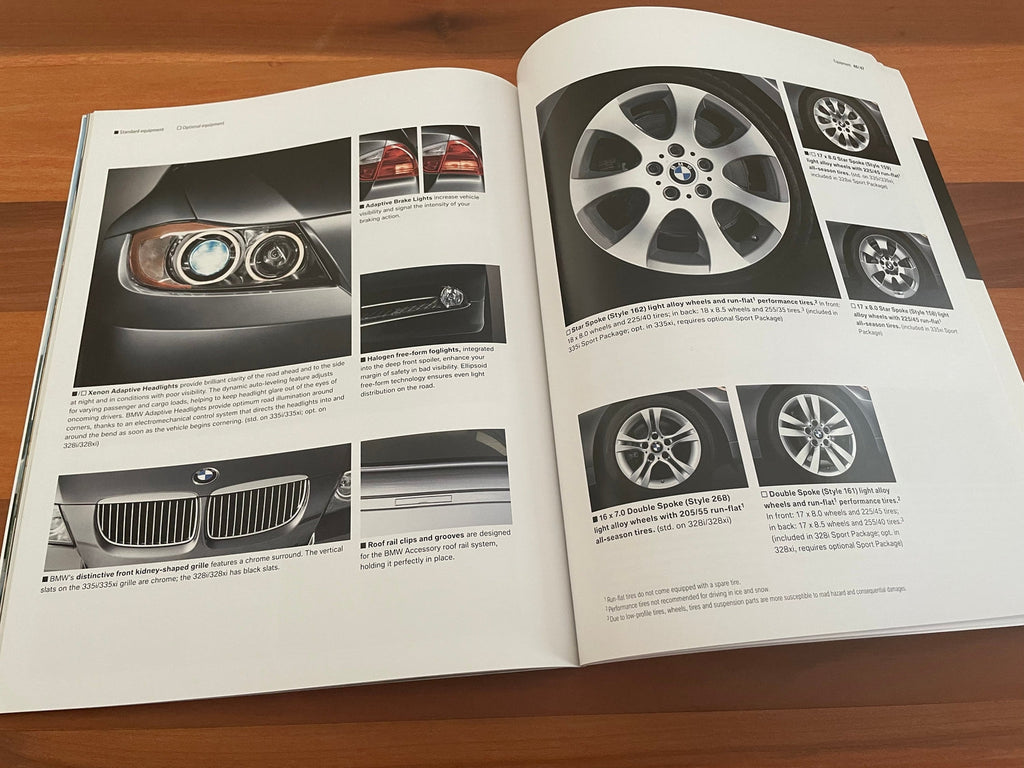 BMW-E90 Sedan, 2006-Dealership-Sales-Brochure