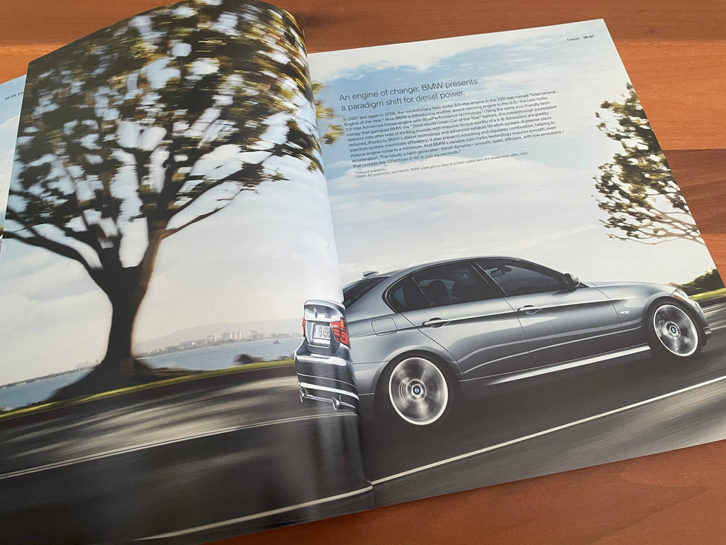 BMW-E90 Sedan, 2009-Dealership-Sales-Brochure