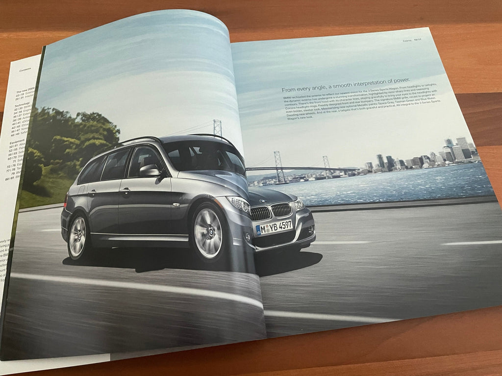 BMW-E91 Touring, 2009-Dealership-Sales-Brochure