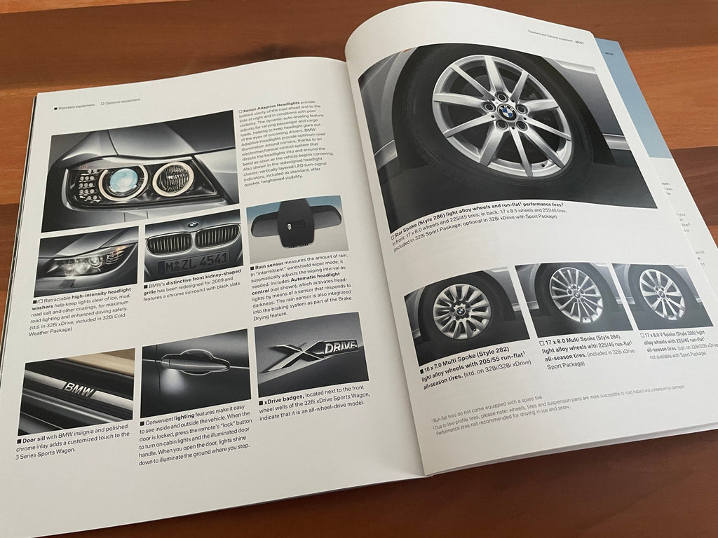 BMW-E91 Touring, 2009-Dealership-Sales-Brochure