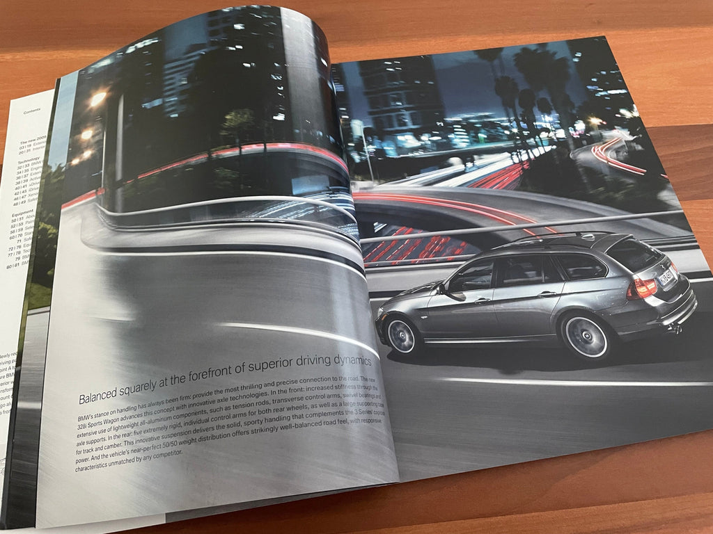 BMW-E91 Touring, 2009-Dealership-Sales-Brochure