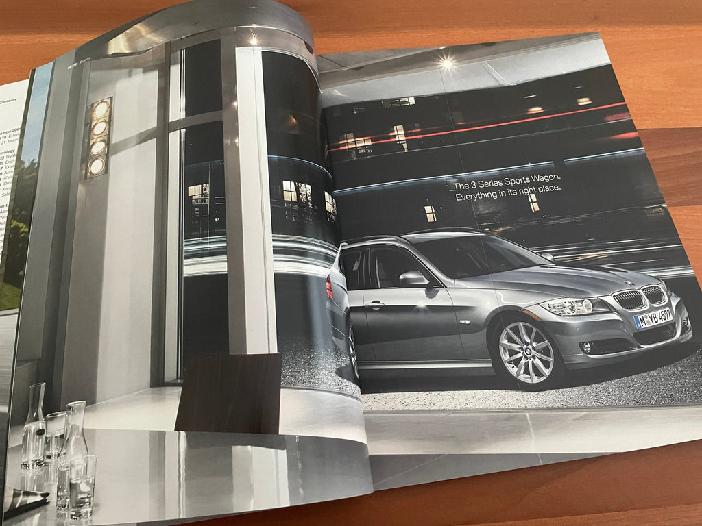 BMW-E91 Touring, 2009-Dealership-Sales-Brochure