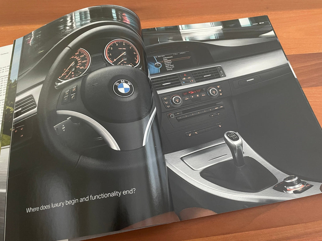 BMW-E91 Touring, 2009-Dealership-Sales-Brochure