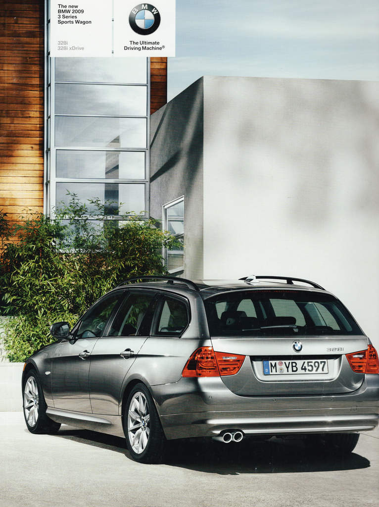 BMW-E91 Touring, 2009-Dealership-Sales-Brochure