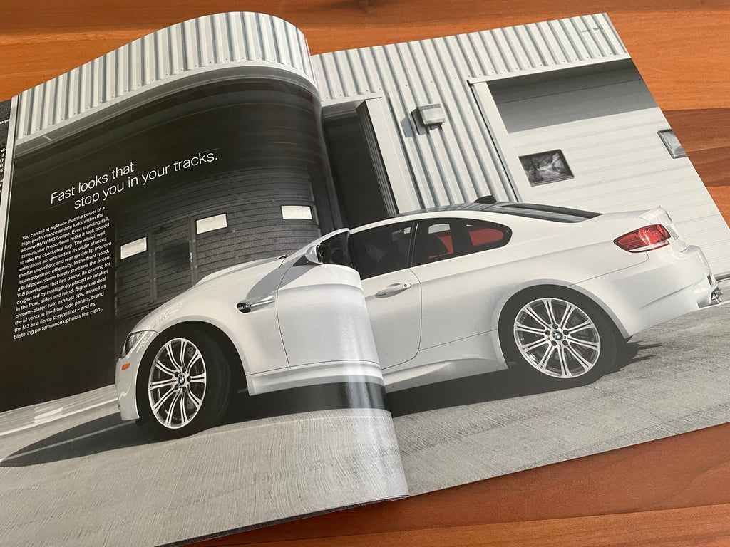 BMW-E92 M3, E90 M3, 2008-Dealership-Sales-Brochure