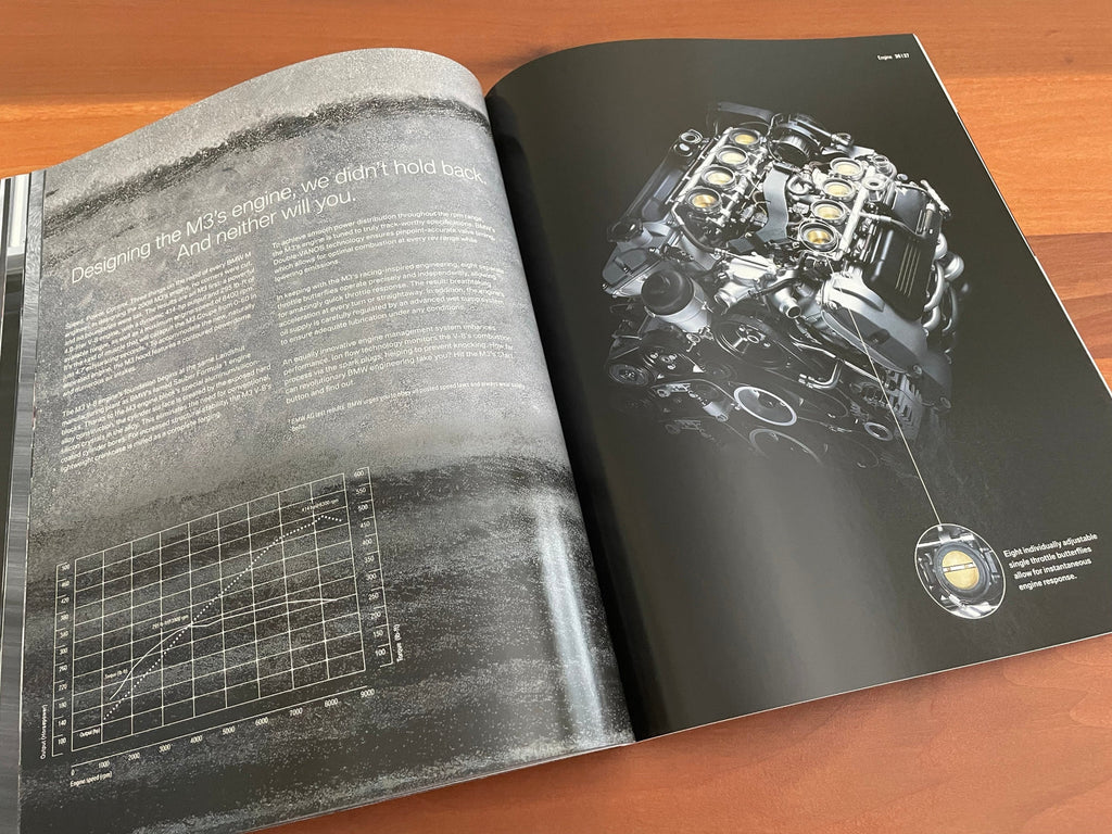 BMW-E92 M3, E90 M3, 2008-Dealership-Sales-Brochure