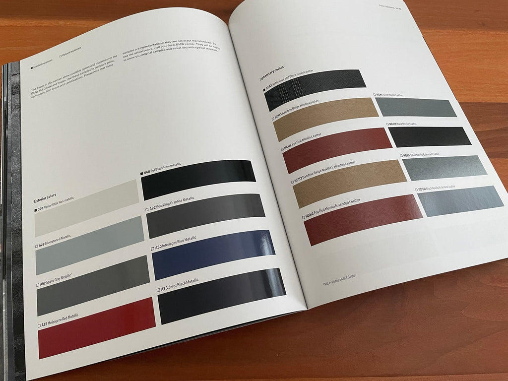 BMW-E92 M3, E90 M3, 2008-Dealership-Sales-Brochure