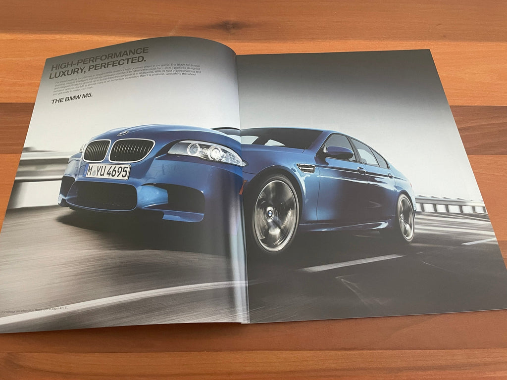 BMW-F10 M5, 2012-Dealership-Sales-Brochure