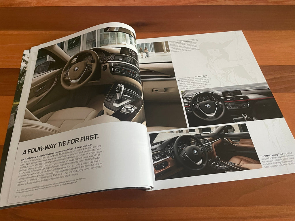 BMW-F30 Sedan, 2013-Dealership-Sales-Brochure
