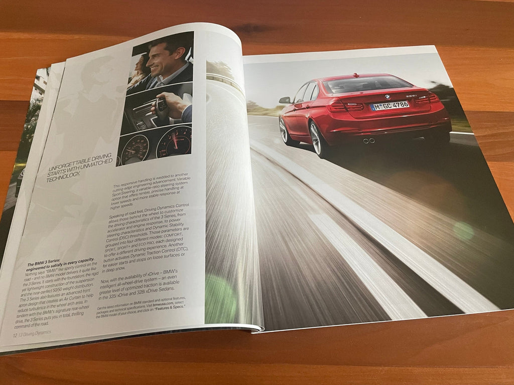 BMW-F30 Sedan, 2013-Dealership-Sales-Brochure