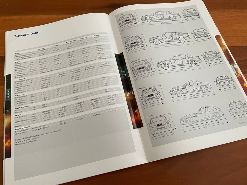 BMW-M Family, 1998-Dealership-Sales-Brochure