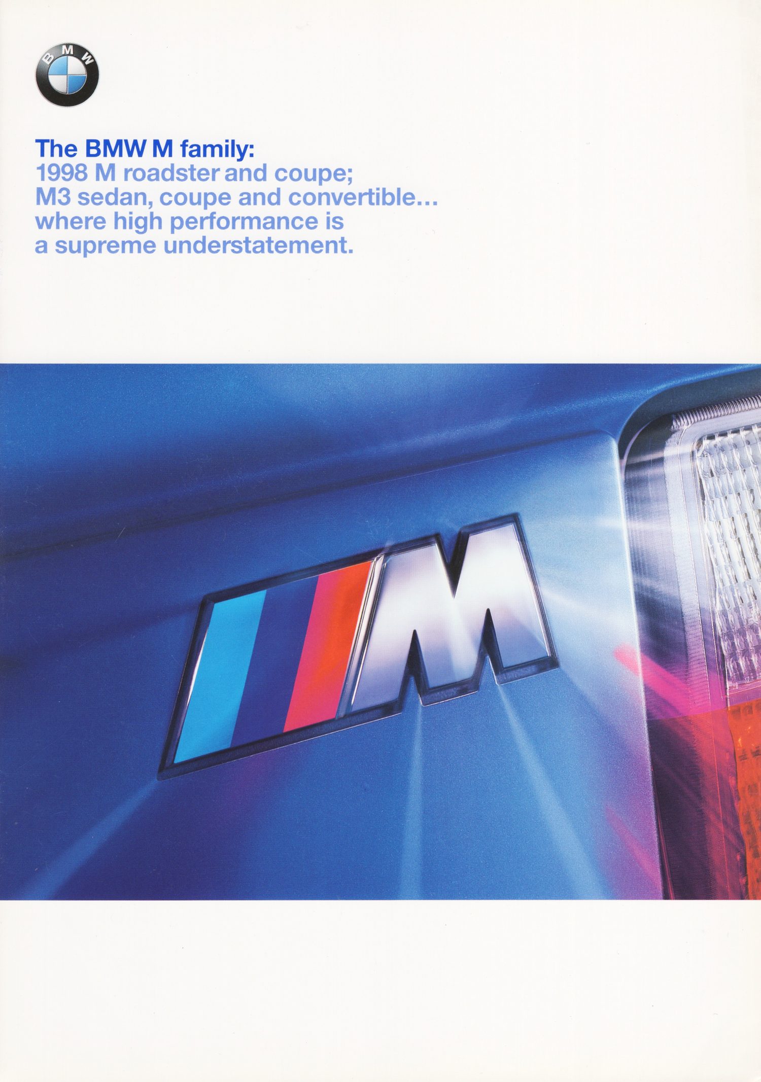 BMW-M Family, 1998-Dealership-Sales-Brochure